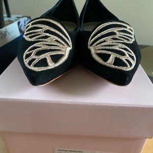 Sophia Webster suede flats!